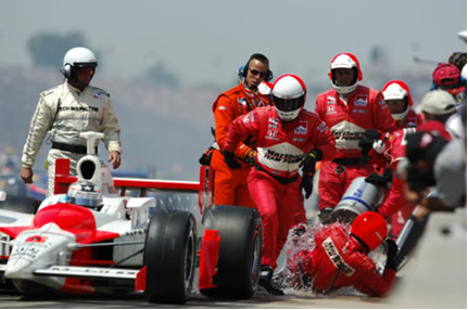 Acidente com vazamento de metanol na Fórmula Indy