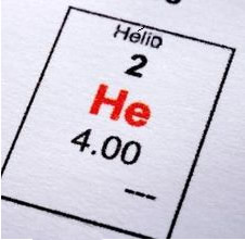 Elemento hélio na Tabela Periódica