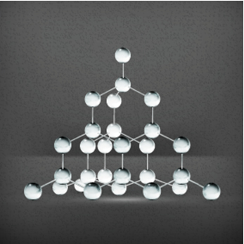 Estrutura cristalina do diamante formada por ligações entre carbonos